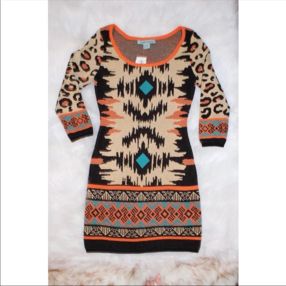 NWT Mystique Boutique NYC Sweater Dress
